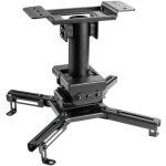 Kimex - support plafond vidéoprojecteur, hauteur 25cm, noir Kimex - support plafond vidéoprojecteur, hauteur 25cm, noir