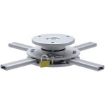 Kimex - support plafond vidoprojecteur, hauteur 6cm, diamtre 16 - 33cm