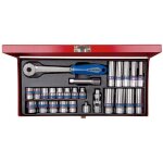 King tony - coffret douilles 3 / 8' 26 pi�ces