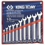 King tony - jeu de 10 cles plate mixte - mr