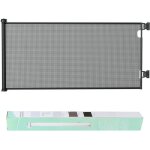 Barrire de scurit enfant extensible barrire d'escalier fermeture facile h. 84 x l. 180 cm max. noir ...