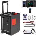 Chauffage  air diesel hcalory 5kw - 8kw 12v 5l hc - a04 heater rchauffeur d'air diesel lcd bluetooth ...
