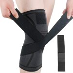 Genouillère, 1 pack élastiques, respirantes, antidérapantes, idéales pour les ménisque déchiré, l'arthrite, ... Genouillère, 1 pack élastiques, respirantes, antidérapantes, idéales pour les ménisque déchiré, l'arthrite, ...