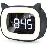 Kinsi - réveil enfant educatif led, led veilleuses pendules, 5 couleurs, 18 types de musique, 2 alarmes ... Kinsi - réveil enfant educatif led, led veilleuses pendules, 5 couleurs, 18 types de musique, 2 alarmes ...