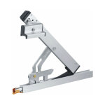 Compas ferme imposte ol90 - finition : anodis� argent f1 kintech finition : anodis� argent f1