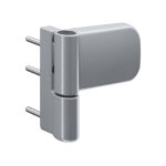 Kintech - paumelle pvc 89 nn - sr - recouvrement (mm) : 16. 5 - 19 - finition : blanc ral9016 - roto