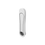 Kintech - poign�e cuvette escamotable pop - up - profondeur (mm) : 11 - finition : blanc ral9016 - carr� ...