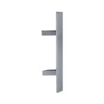 Kintech - poigne de tirage d - line rectangulaire 2 supports inclins - entraxe (mm) : 400 - longueur ...