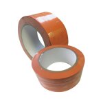 Ruban adhsif pvc plastifi orange - largeur (mm) : 50 - longueur (ml) : 33 -