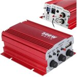 Kinter ma - 150 mini amplificateur st�r�o 2 canaux pour voiture moto 500w usb mp3