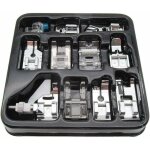 Kit de 11 pices pied - de - biche pour machine  coudre - accessoires adapts pour brother singer janome ...