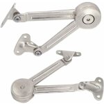 Kit de 2 compas amortisseurs syst�me d'amortissement abattants de portes relevables placard de cuisine ...