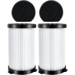 Kit de 2 filtres �ponges de rechange pour aspirateurs moosoo d600 / d601, akitas ak585k v8, iwoly v600, ...