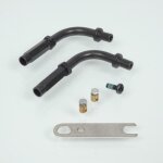 Kit 2 guide c�ble de gaz coud� � 90� domino pour moto scooter