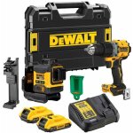 Dewalt - kit 2 outils laser multilignes 3x360 dcle34031 + perceuse dcd805 - dck2095d2t - qw