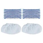 Polti - kit 2 serpilleres et 2 bonnettes