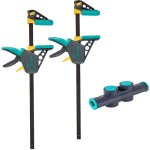 Kit de 2 serre - joints  une main xl et connecteur - ouverture jusqu' 1060 mm - force de serrage max. ...
