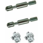 Cyclingcolors - kit de 2x goujon d'assemblage de lit meuble diam�tre 6mm x longueur 56mm 4 trous + 2x ...