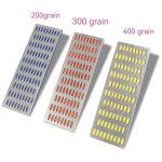 Kit de 3 plaques de pon�age diamant�es manuelles grains 200 , 300 , 400 outillage carreleur 2. 0