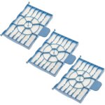 Kit de 3x filtre protection moteur compatible avec bosch bgn22128gb, bgn21702, bgn21800, bgn2a110, bgn2a112, ...