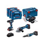 Kit 4 outils gsr / gws / gkm / ggs - bosch - avec 1 x procore 18v 4. 0ah + 2 x procore 18v 5. 5ah - chargeur ... Kit 4 outils gsr / gws / gkm / ggs - bosch - avec 1 x procore 18v 4. 0ah + 2 x procore 18v 5. 5ah - chargeur ...