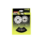 Ryobi - kit 6 disques meuleuse diam. 115 mm - 1 disque diamant et 5 disques a trononner - rak6agd115 ...
