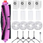 Kit d'accessoires pour aspirateur robot eureka j12 ultra, 1 brosse principale, 4 filtres hepa, 4 chiffons, ...