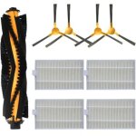 Kit d'accessoires de rechange pour 800t 820s , ensemble de pi�ces de balai principal brosse lat�rale ...