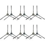 Kit accessoires de rechange pour aspirateur robot eureka e10s, 6 paires de brosses lat�rales