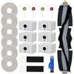 Kit d'accessoires pour robot aspirateur ecovacs deebot t20 omni / t20e omni, 6 sacs � poussi�re antibact�riens ...