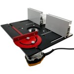 Kit d'accessoires pour table de fraisage - table de routeur avec jauge � onglet, dispositif de fraisage ...