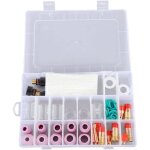 Kit d'accessoires pour torche de soudage tig, buse en c�ramique, support de verre en verre, �quipement ...