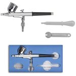 Kit a�rographe double action 0. 5 mm. pour peinture cosm�tique. nail art. tatouage. avec compte - gouttes ...