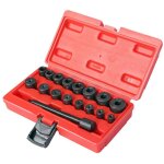 Kit d'alignement centreur universel pour disque d'embrayage 17 pieces Kit d'alignement centreur universel pour disque d'embrayage 17 pieces