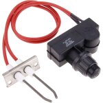 Kit d'allumage double allumeur �lectronique, allumeur de grill g�n�rateur d'�tincelle avec �lectrode ...