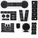 Kit autocollant r�paration de bouton sticker pour v�hicule vw volkswagen touareg 2004&ndash2009