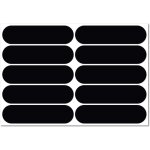 Kit d'autocollants rétro réfléchissants noirs universels - autocollants pour casque, moto, vélo, scooter. ... Kit d'autocollants rétro réfléchissants noirs universels - autocollants pour casque, moto, vélo, scooter. ...