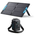 Kit batterie anker solix c300x dc avec panneau solaire 100 w