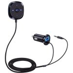 Kit bluetooth - compatible voiture, bc20 adaptateur audio mains - libres bluetooth - compatible de voiture ...