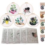 Kit de broderie à la main pour débutants, lot de 30 kits kit de broderie pour adultes kit de broderie ... Kit de broderie à la main pour débutants, lot de 30 kits kit de broderie pour adultes kit de broderie ...