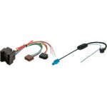 Kit cables compatible avec autoradio et antenne compatible avec opel seat skoda vw