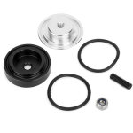Kit de cache - prise pour essuie - glace arri�re de v�hicule, accessoire adapt� � honda (argent)