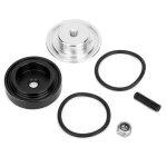 Kit de cache - prise pour essuie - glace arri�re de v�hicule, accessoire adapt� � honda (argent)