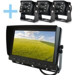 Kit de camra de parking yatek cran ahd 9  + 3 camra 1080p 160 de vue arrire yatek