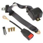 Kit de ceinture de s�curit� r�glable � 3 points ceinture de s�curit� r�tractable � double si�ge kit de ...