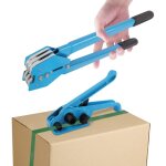 Kit de cerclage manuel 1000n, kit de bandes de serrage � la main, kit de bandes de serrage pour palettes, ...