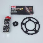 Kit cha�ne fe pour moto honda 600 hornet 1999 � 2001 13x45 pas