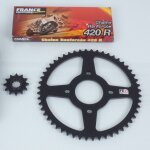 Kit cha�ne fe pour moto masai 50 enduro 2017 � 2018 12x52 p420
