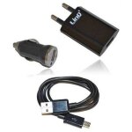 Kit de chargeur 3 en 1 pour maison voiture usb téléphones portables smartphone micro usb tc301s Kit de chargeur 3 en 1 pour maison voiture usb téléphones portables smartphone micro usb tc301s