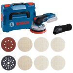 Bosch - kit de dmarrage pour ponceuse excentrique sans fil gex 18v - 125 + m480 sans batterie ni chargeur, ...